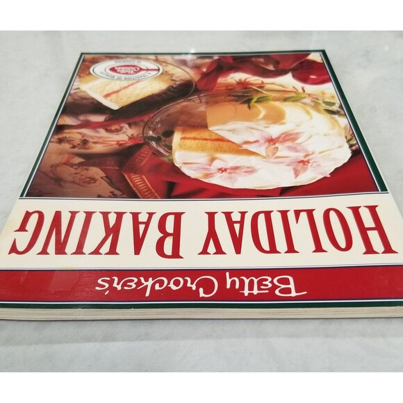 betty crocker holiday baking cookbook first edition 1993 paperback - Picture 6 of 11
